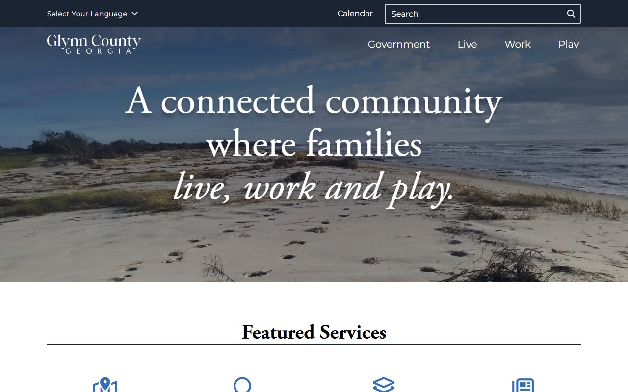 Glynn County court records official county homepage