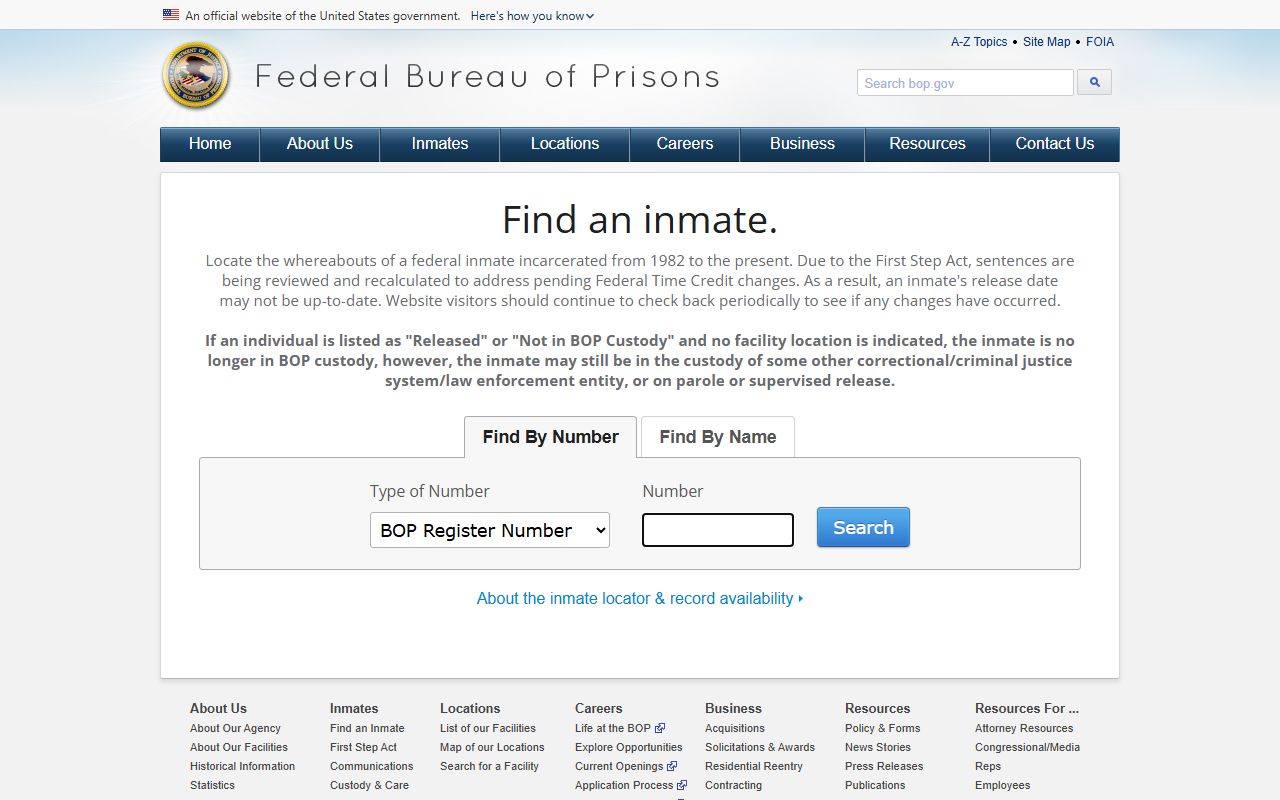 Glynn County inmate records federal custody locator